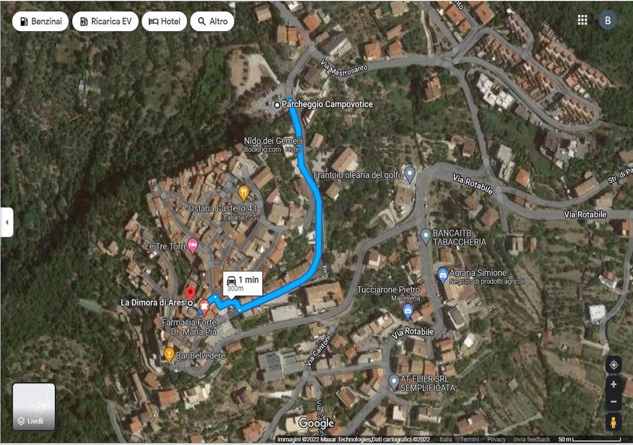 La Dimora Di Ares Vila Formia Exterior foto